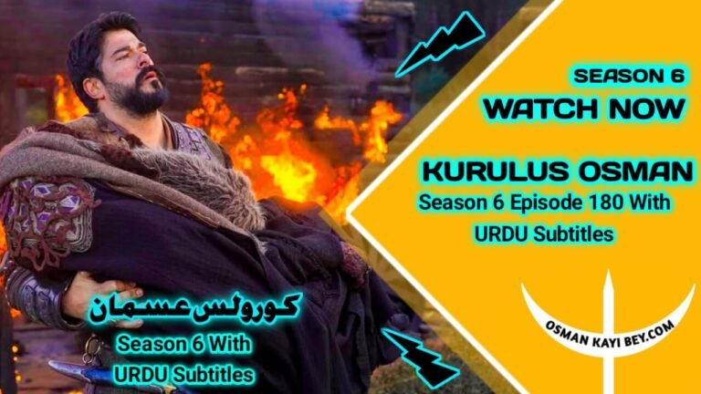 Kurulus Osman Season 6 Episode 181 With Urdu Subtitles