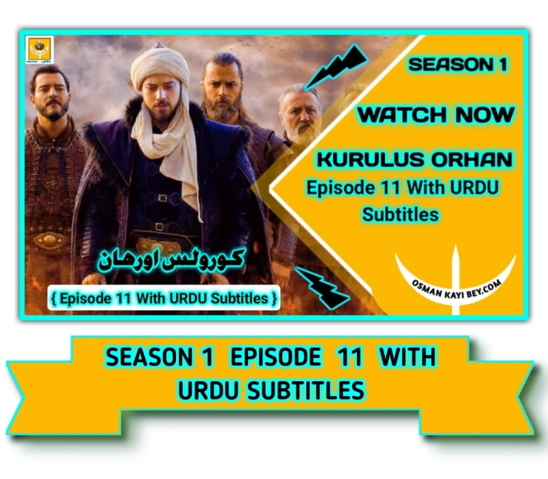Kurulus Orhan Season 1 Episode 10 With Urdu Subtitles